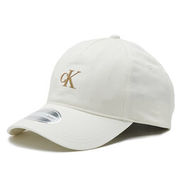 Calvin Klein Jeans Baseball sapka Calvin Klein Jeans Sculpted Twill K60K610376 White YBI