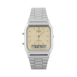 Casio Orologio Casio Vintage AQ-230A-9AMQYES Argento