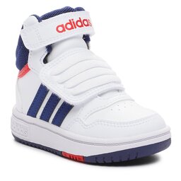 adidas Pantofi adidas Hoops Mid GZ9650 White/Navy/Red