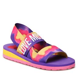LOVE MOSCHINO Sandale LOVE MOSCHINO JA16033G0GJN560A Tie/Dye Vi/R.Sh/Gi