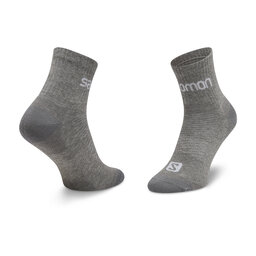 

Набір з 3 пар низьких шкарпеток unisex Salomon Active 3P 16025 02 Grey/White, Сірий