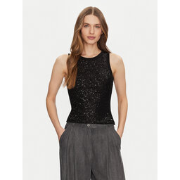 Guess Guess Топ W5GP06 KCS10 Чорний Regular Fit