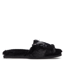 

Тапочки KARL LAGERFELD KL49110 Black Synth Fur, Чорний