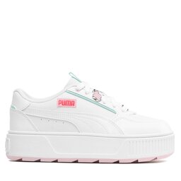

Снікерcи Puma Karmen Rebelle Charms 389400 01 White/White/Pear Pink/Mint, Білий