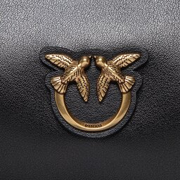 

Сумка Pinko Half Moon Mini Framed Fringes AI 22-23 PLTT 1P22T5 A03Q Black Z99Q, Чорний