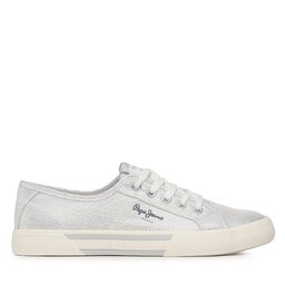 Pepe Jeans Гуменки Pepe Jeans Brady Party W PLS31439 Сребрист