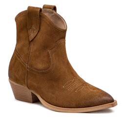 Edeo Stiefeletten Edeo 3970-1345+HAFT Brąz
