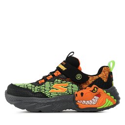 

Снікерcи Skechers Dino Lights 400615L/BKOR Black/Orange, Чорний