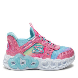 Skechers Sneakers Skechers Infinite Heart Lights 303755N/PKMT Argento