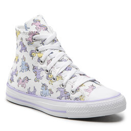 

Кеди Converse Ctas Hi A01674C White/Moonstone Violet, Білий