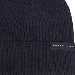 

Шапкa Tommy Hilfiger Uptown Wool Beanie AM0AM11483 Space Blue DW6, Cиній
