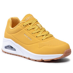 Skechers Sneakersy Skechers Stand On Air 73690/YLW Yellow/White