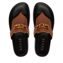 Guess Zehentrenner Guess FLJFRR LEA03 Hellbraun