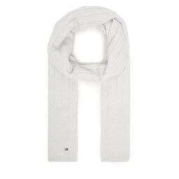 Tommy Hilfiger Шарф Tommy Hilfiger Flag Fluffy AW0AW17787 Сірий