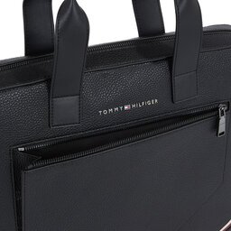 

Сумка для ноутбука Tommy Hilfiger Th Central Slim Computer Bag AM0AM11579 Black BDS, Чорний