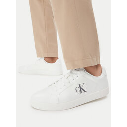 Calvin Klein Sneakers Calvin Klein 3 Cupsole Derby Pu Tmb HM0HM02331 Weiß
