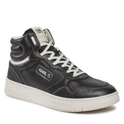 KARL LAGERFELD Αθλητικά KARL LAGERFELD KL53043 Black Lthr w/Off White