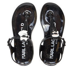 Karl Lagerfeld Kids Sandály Karl Lagerfeld Kids Z30370 M Černá