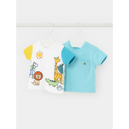 Mayoral Mayoral 2er-Set T-Shirts 1002 Bunt Regular Fit