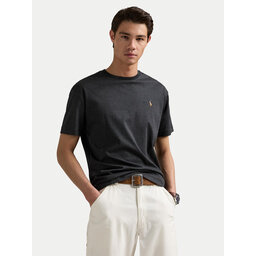 Polo Ralph Lauren Polo Ralph Lauren Marškinėliai Tsh 710740727032 Pilka Slim Fit