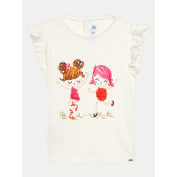 Mayoral Mayoral T-shirt 01010 Écru Regular Fit