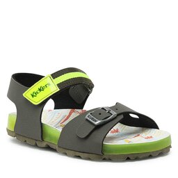 Kickers Sandały Kickers Sostreet 894911-30 S Khaki Jaune Surf 202