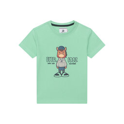 Beverly Hills Polo Club Beverly Hills Polo Club T-Shirt P-SS26B-TS0135 Grün Regular Fit