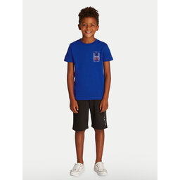 Tommy Hilfiger Tommy Hilfiger Majica KB0KB09536 D Modra Regular Fit