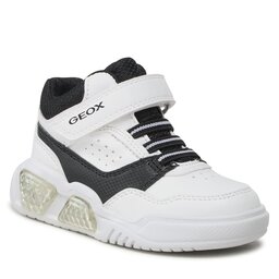 Geox Zapatillas Geox J Illuminus Boy J36GVB 05411 C0404 M White/Black