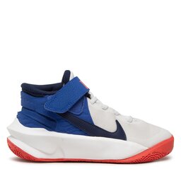 

Взуття Nike Team Hustle D 10 Flyease (GS) DD7303 103 Summit White/Midnight Navy, Кольоровий