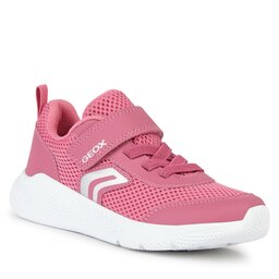 Geox Sneakers Geox J Sprintye Girl J36FWB 01454 C8295 S Fuchsia/Silver