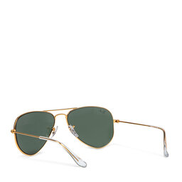 

Сонцезахисні окуляри Ray-Ban Junior Aviator 0RJ9506S 223/71 Arista/Dark Green, Золотий