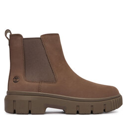 Timberland Μποτάκια με λάστιχο Timberland Greyfield TB0A2FK2EM51 Καφέ