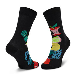 

Високі шкарпетки unisex Happy Socks FRU01-9300 Чорний