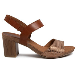 

Босоніжки Caprice 9-28318-24 Cognac Comb 313, Коричневий