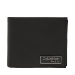 Calvin Klein Jeans Portefeuille homme grand format Calvin Klein Jeans Logo Plaque Bifold Extra K50K510131 BDS