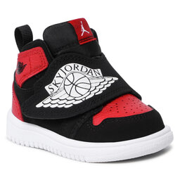 Nike Обувь Nike Sky Jordan 1 (TD) BQ7196 001 Black/White/Gym Red