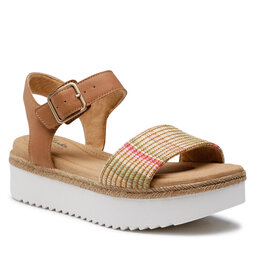 Clarks Espadrillas Clarks Lana Shore 26164475 Light Tan Combi