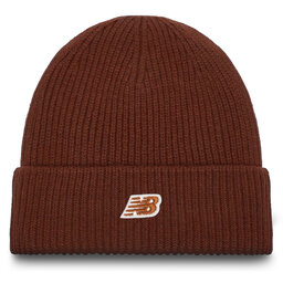 New Balance Gorro New Balance Winter Watchman Beanie Patch V3.0 LAH53008ROK Marrón