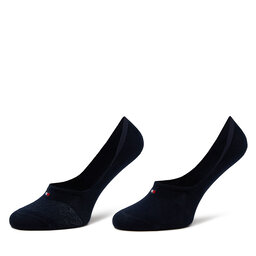Tommy Hilfiger Σετ 2 ζευγάρια κάλτσες σοσόνια γυναικεία Tommy Hilfiger 701227565 Navy 002