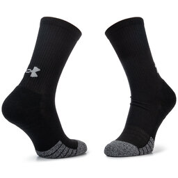 

Набір з 2 пар високих шкарпеток unisex Under Armour Crew Sock 1346751-001 Black, Чорний