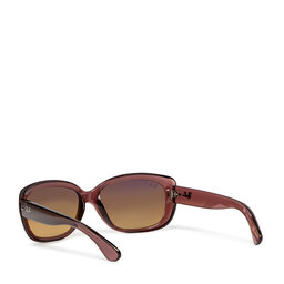 

Сонцезахисні окуляри Ray-Ban Jackie Ohh 0RB4101 6593M2 Transparent Dark Brown/Brown Gradient Polar, Коричневий