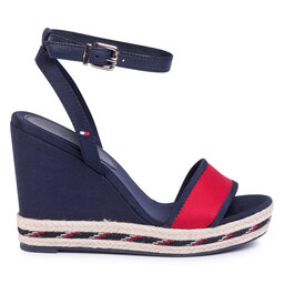 

Еспадрильї Tommy Hilfiger Sporty Textile High Wedge FW0FW04780 Sport Navy DB9, Cиній