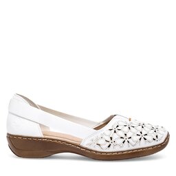 Rieker Halbschuhe Rieker 41356-80 Weiß