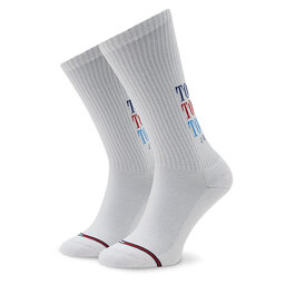 Tommy Jeans Șosete Înalte Unisex Tommy Jeans 701220282 White 001
