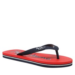 Pepe Jeans Tåsandaler Pepe Jeans Bay Beach Logo M PMS70129 Red 255