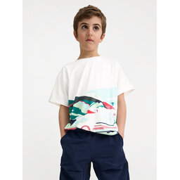 Reima Reima Футболка Siirtyy 5200353A Білий Regular Fit