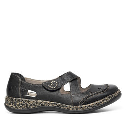 Rieker Halbschuhe Rieker 46335-00 Schwarz