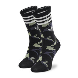 

Набір з 2 пар високих шкарпеток unisex adidas Camo Crew HC9533 Black, Чорний