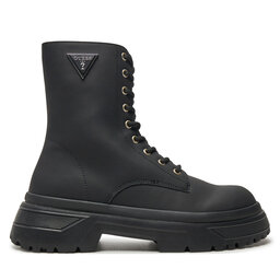 Guess Botines planos Guess FLPPAM LEA10 Negro